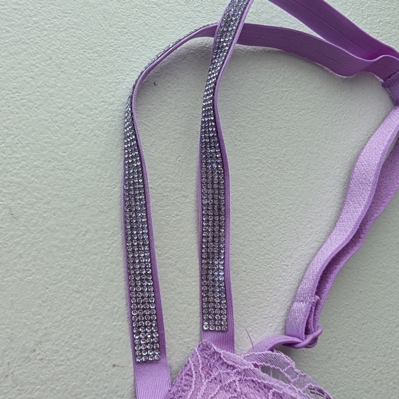 NEW Women's Victorias Secret 34A Bombshell Rhinestone Bra - Picture 3 of 7